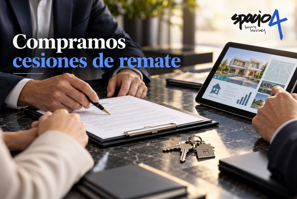 Compramos cesiones de remate