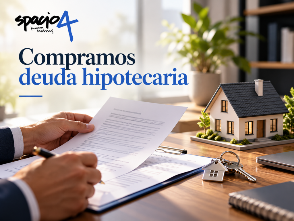 Compramos deuda hipotecaria