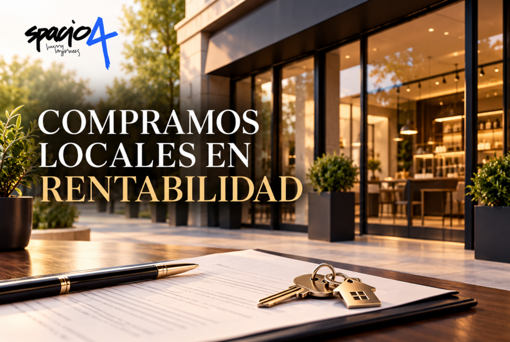 Compramos locales en rentabilidad